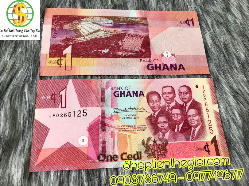 Ghana 1 Cedi 2019 UNC